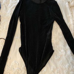 mesh / sheer long sleeve body suit - BRAND NEW ❣️
